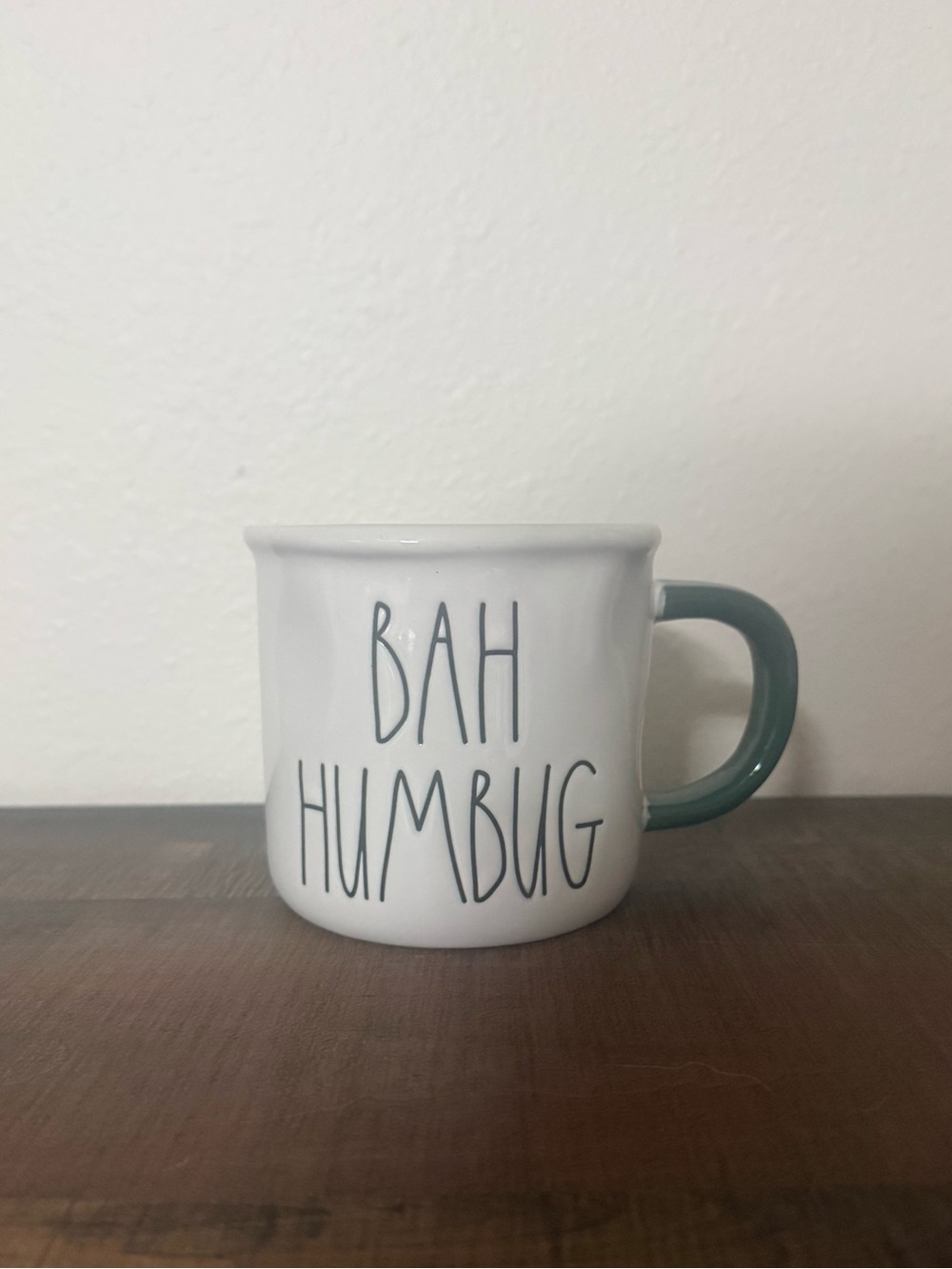 Rae Dunn ‘Bah Humbug’ Raccoon Mug
